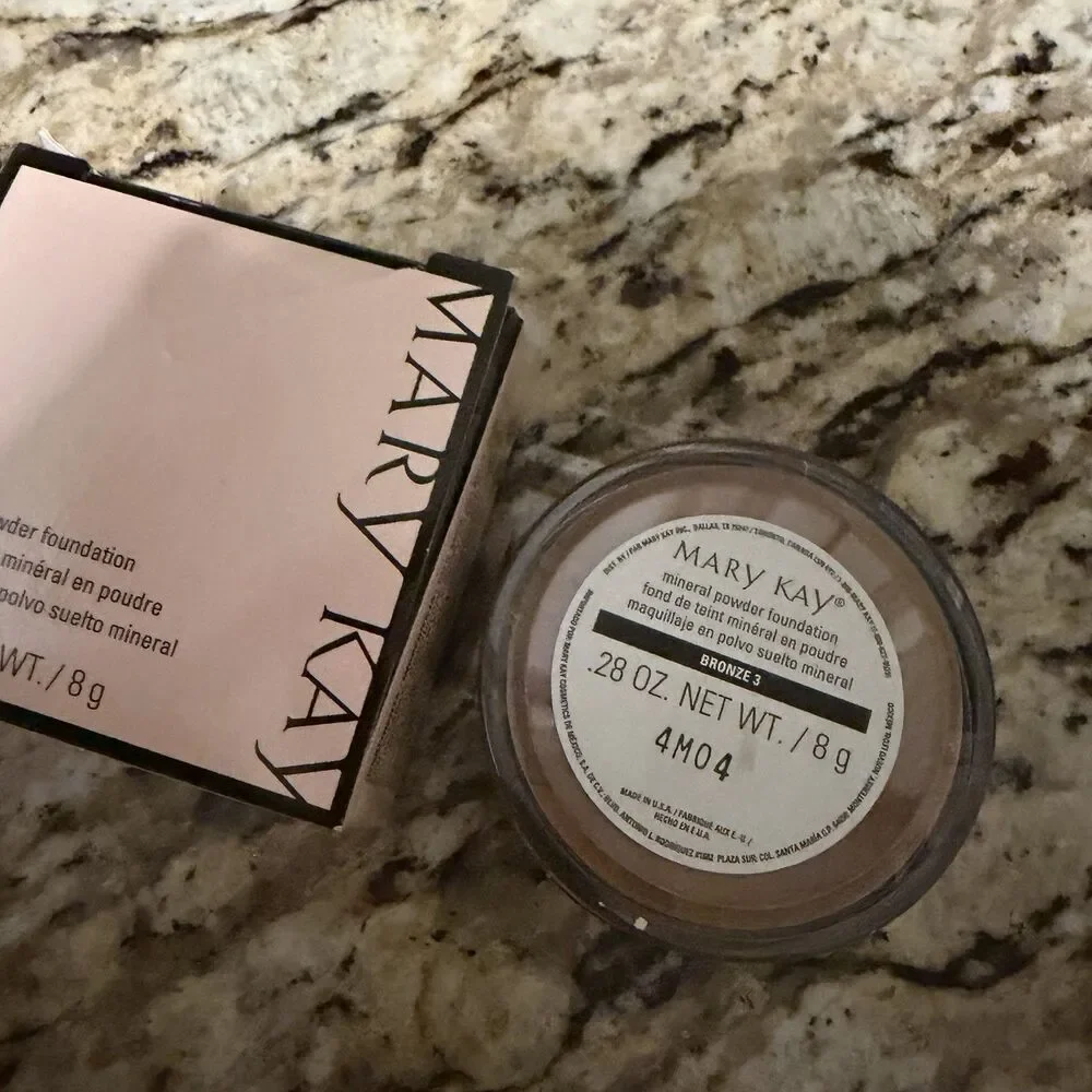 Mary Kay Mineral Powder Foundation Bronze 3 040992 .28 oz Discontinued NIB